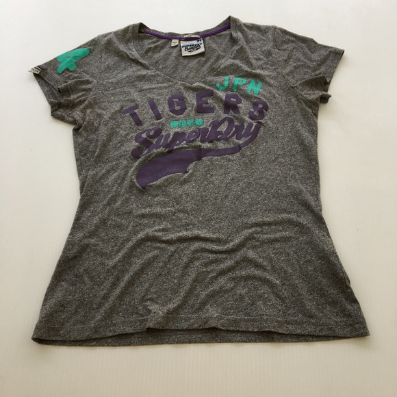 Superdry Japan Tigers Tee Graphic T Shirt Large L - Picture 2 of 8